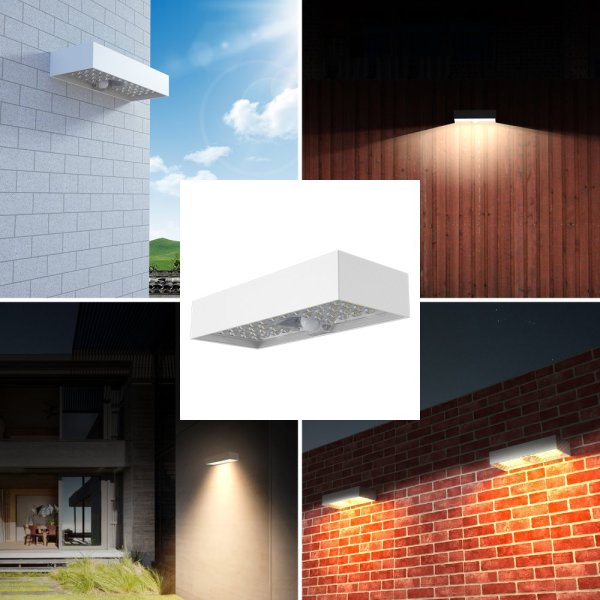 VELAMP LED solární světlo SL241 se senzorem