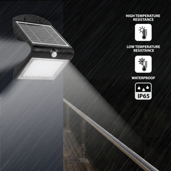 VELAMP SL237 LED solárne svetlo so senzorom