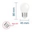 VELAMP OPAL FILAMENT žárovka 4W, E27, 3000K