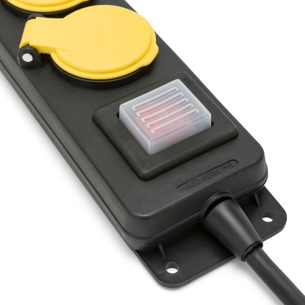 VELAMP ST305FR Vonkajší predlžovací kábel 1,5 m, 5 zás.