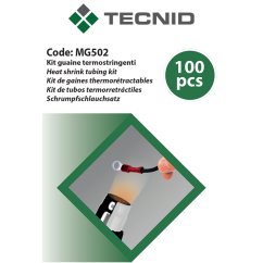 VELAMP MG502 100 zmršťovacích trubíc, 6 veľkostí, 6 farieb, v krabici