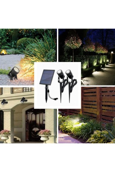 VELAMP LED solární bodové světlo SL368