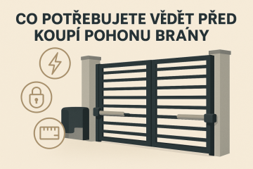 Co potřebujete vědět před koupí pohonu