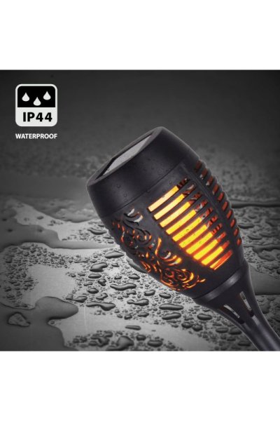 VELAMP Solární lampa SPK12 s efektem plamene