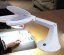 VELAMP LE004LED Stolní lampa s lupou