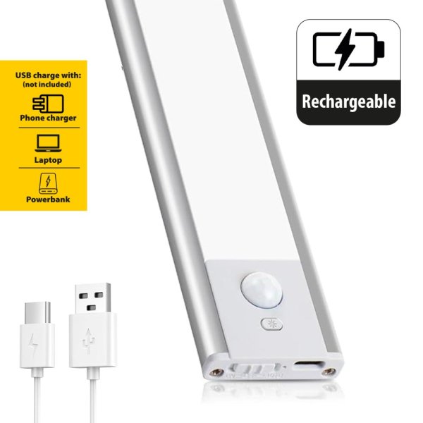 VELAMP Dobíjecí LED světlo LT020 se senzorem pohybu