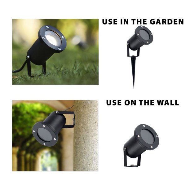 VELAMP Bodové záhradné svietidlo IS726