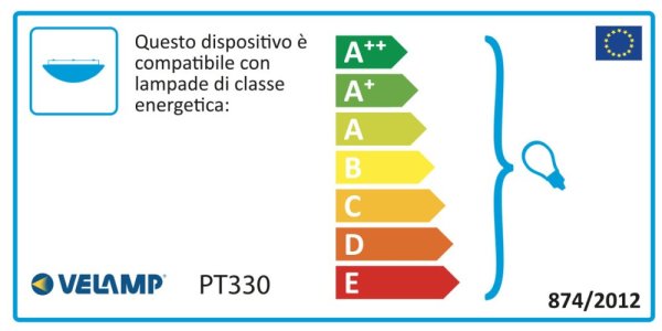 VELAMP Stropné svietidlo PT330