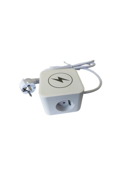 IN 553049 Bezdrôtová nabíjačka  s 2 zásuvkami a USB A+C