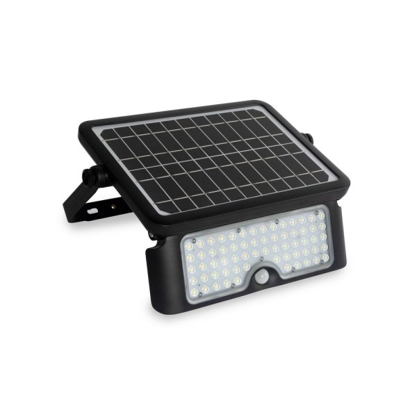 VELAMP LED reflektor SL362 se solárním nabíjením, detektor pohybu