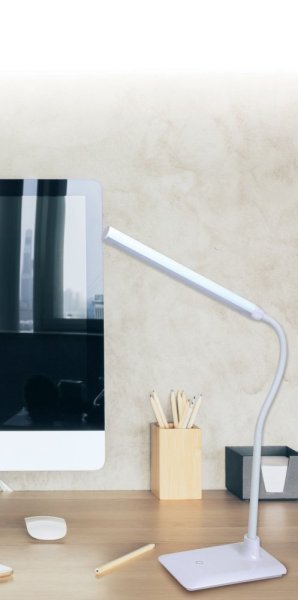 VELAMP Stolná lampa 6W TL1606B s dotykovým spínačom