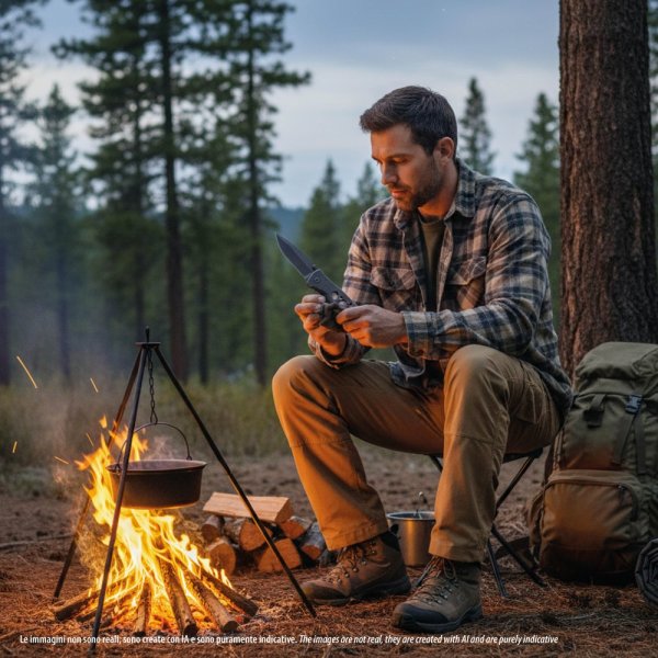 VELAMP IG355, Kapesní nůž, čepel 8,3 cm, zavírací, šedý