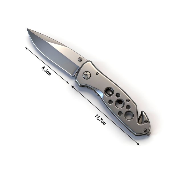 VELAMP IG355, Kapesní nůž, čepel 8,3 cm, zavírací, šedý