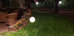 VELAMP Solárna RGB guľa NOVA XL TL2030