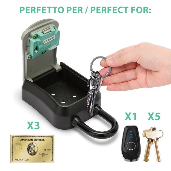 VELAMP Schránka na klíče IG012 s kódovou ochranou