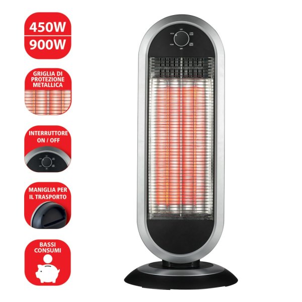 VELAMP PR162C Kremíkový ohrievač 900W s osciláciou