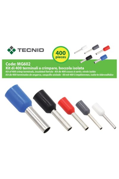 VELAMP MG602 400ks kabelových dutinek s izolací