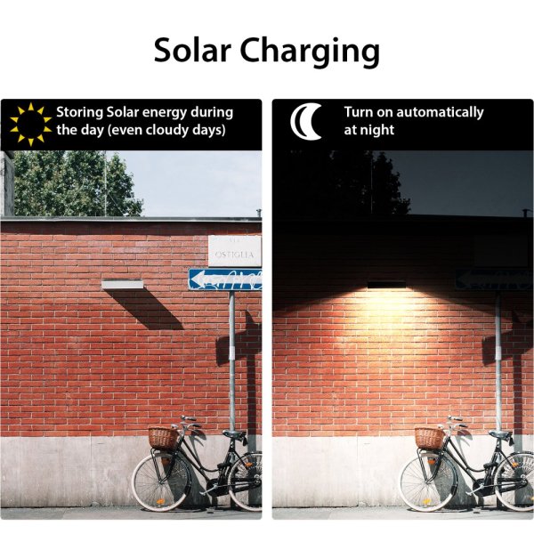 VELAMP LED solární světlo SL241 se senzorem