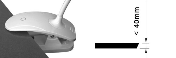 VELAMP LE008 Stolní lampa s osvětlením a lupou