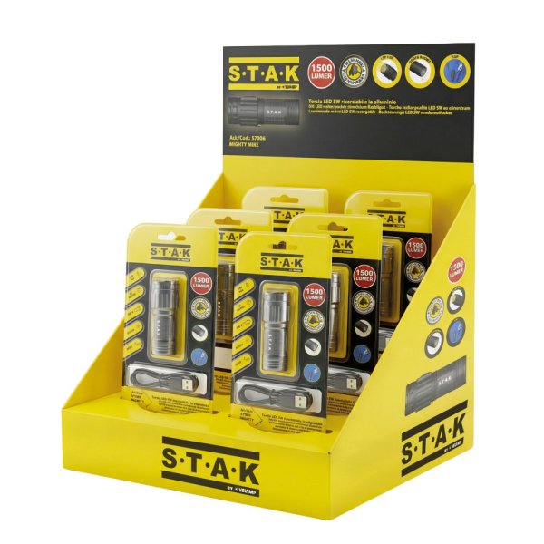 VELAMP ST008 Dobíjecí LED svítilna 15 W