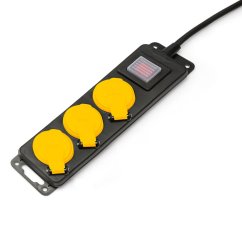 VELAMP ST303FR Vonkajšia viacnásobná zásuvka IP44