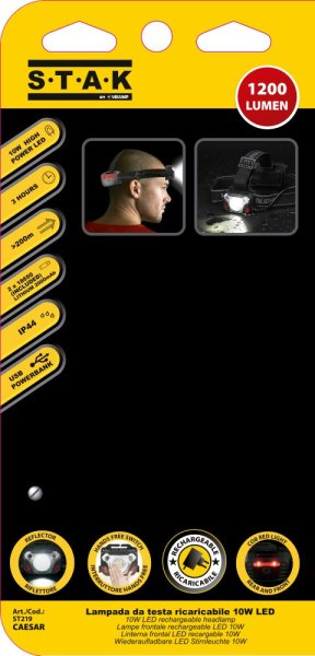 VELAMP ST219 čelovka 10W, handsfree, powerbanka