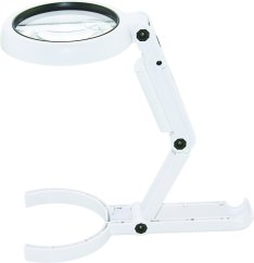 VELAMP LE037 přenosná lampa s osvětlením a lupou