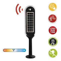 VELAMP Solárna lampa SPK081 so senzorom