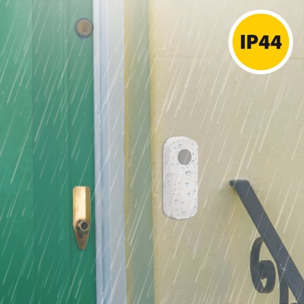 VELAMP DOM003 Bezdrôtový zvonček na batérie, 150m, 36 melódií