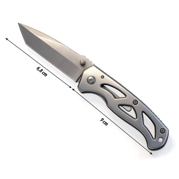 VELAMP IG351, Kapesní nůž, čepel 6,8 cm, zavírací, šedý