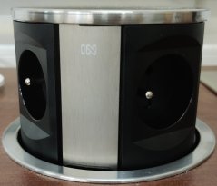 Výsuvná pneumatická lišta IN 553038 , 4 zásuvky