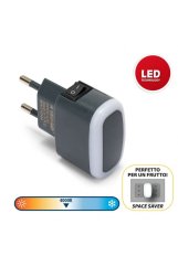VELAMP IL30 LED noční osvětlení s vypínačem černé