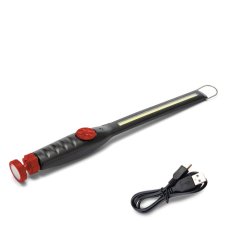 VELAMP IR578, Extra ploché nabíjateľné pracovné svetlo 3W COB LED s magnetickou otočnou základňou