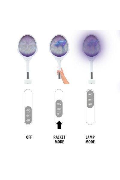 VELAMP Elektrická plácačka na komáre REPEL04R