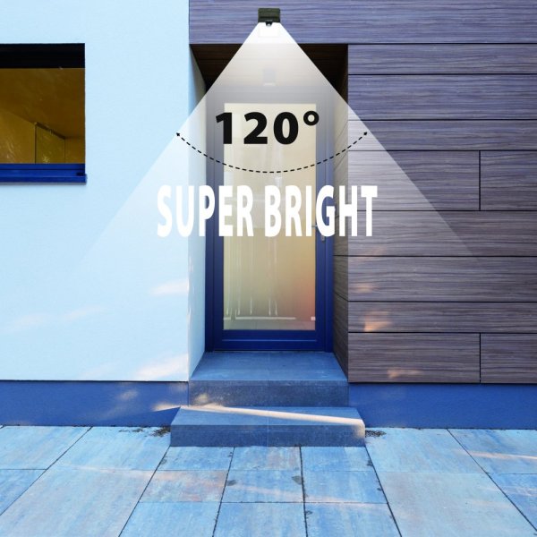 VELAMP LED solárne svetlo SL210 so senzorom