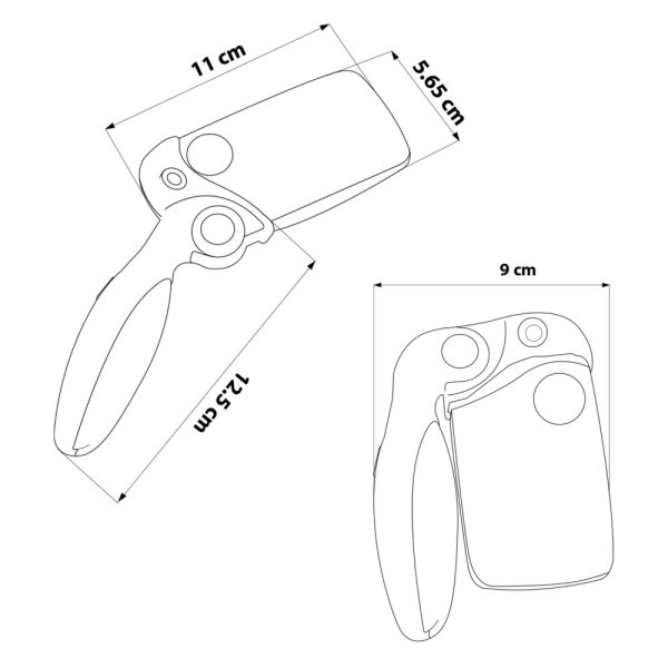 VELAMP LED skládací lupa IN285