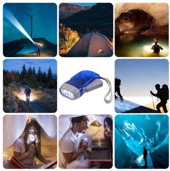 VELAMP IN322Y LED Dynamo baterka žltá