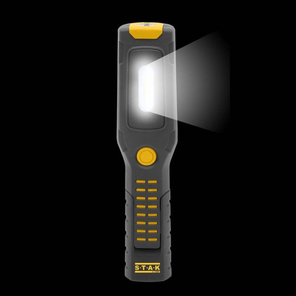VELAMP ST472 Nabíjateľná LED baterka s magnetmi a háčikmi