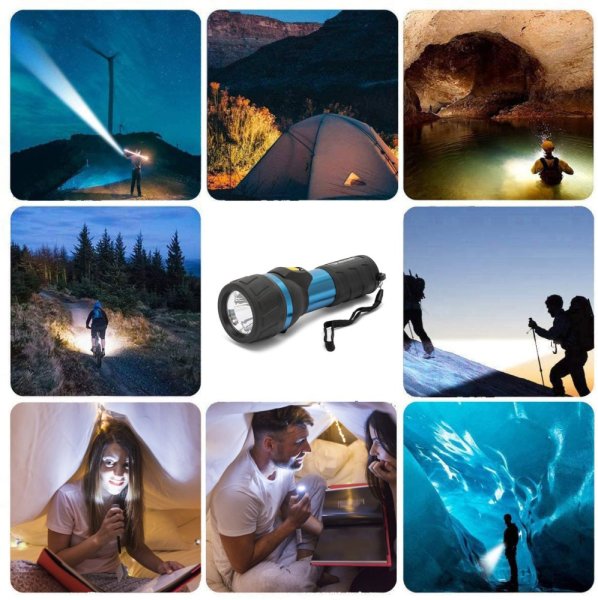 VELAMP IP06 Odolná ruční svítilna 3W