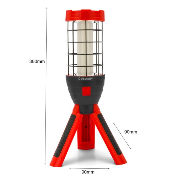 VELAMP IR480, Nabíjecí pracovní světlo 800 lm na mini stativu