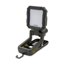 VELAMP ST481 Dobíjecí pracovní svítilna 10W se svorkou,magnetem a háčkem