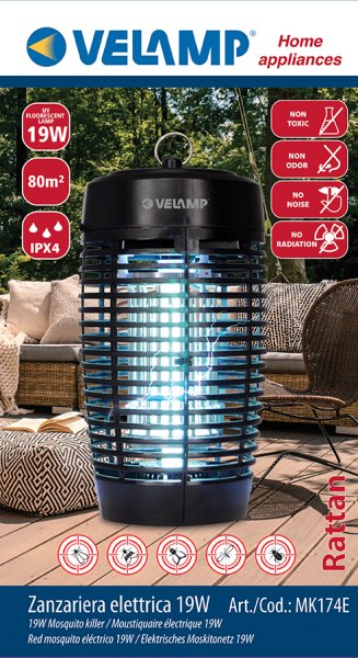 VELAMP Lapač hmyzu MK174E RATTAN