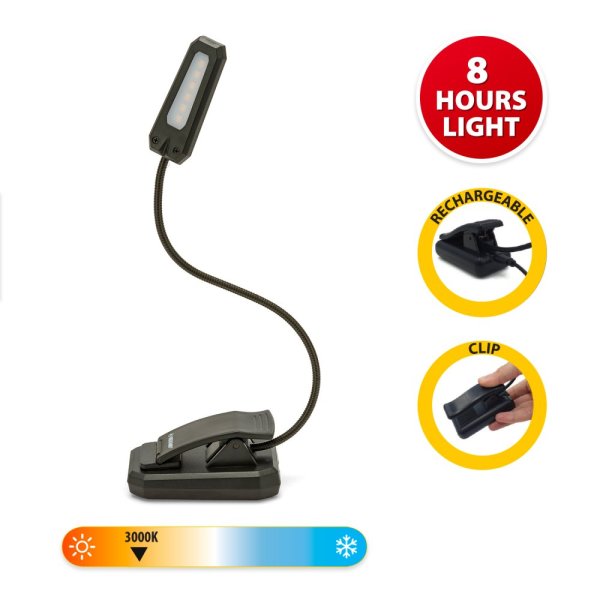 VELAMP Přenosné světlo na čtení IR236