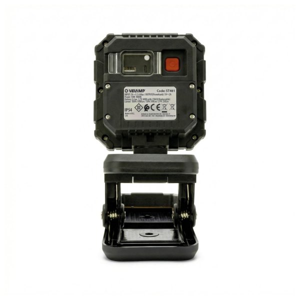 VELAMP ST481 Dobíjecí pracovní svítilna 10W se svorkou,magnetem a háčkem