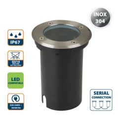 VELAMP Zápustné zahradní svítidlo IS728