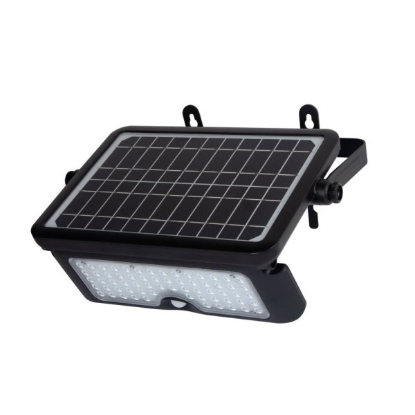 VELAMP LED reflektor SL362 se solárním nabíjením, detektor pohybu