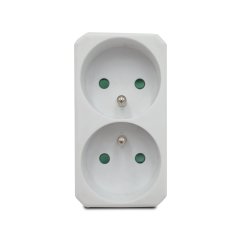 VELAMP zásuvková rozdvojka ADAT-FR-1