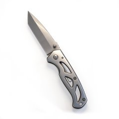 VELAMP IG351, Vreckový nôž, čepeľ 6,8 cm, zatvárací, sivý