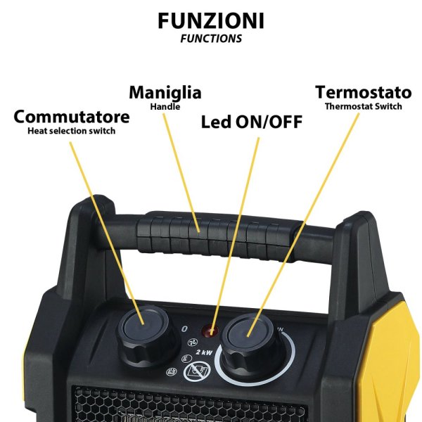 VELAMP Elektrický priamotop STH2208